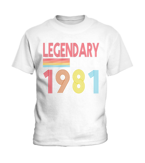 Legendary Since 1981 Kids T-Shirt