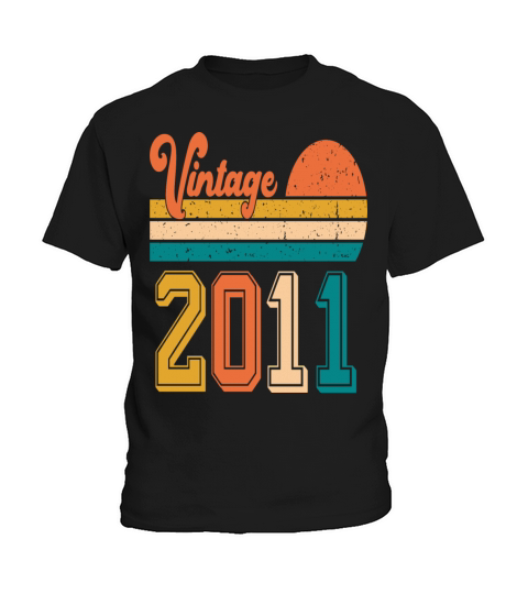 Vintage 2011 birthday gift Kids T-Shirt