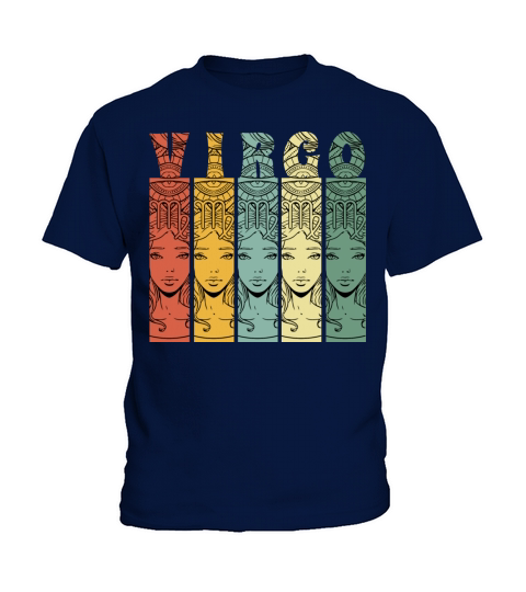 Virgo August September Zodiac Birth Sign Birthday Kids T-Shirt