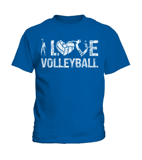 Volleyball Player Team Vintage I Kids T-Shirt