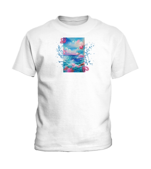 Watercolor Design Kids T-Shirt