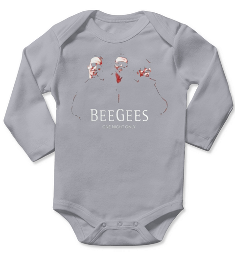 Bee Gees Band nur eine Nacht Tshirt Long Sleeve Baby One-Piece