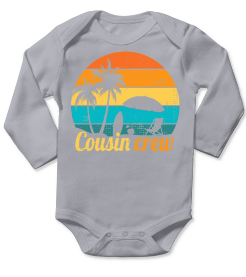 Cousin Crew vintage sunset Long Sleeve Baby One-Piece