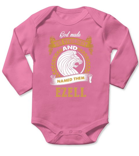 EZELL Name shirt, EZELL Funny Name, EZELL Family Name Gifts T Shirt Long Sleeve Baby One-Piece