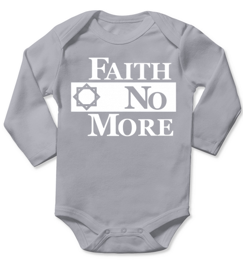 Faith No More 12 Long Sleeve Baby One-Piece