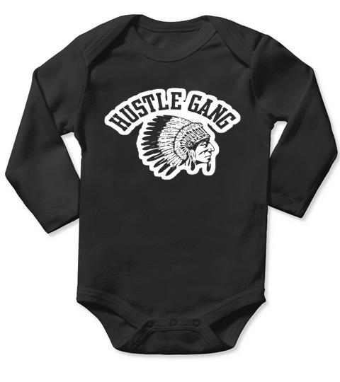 Hustle Gang Long Long Sleeve Baby One-Piece