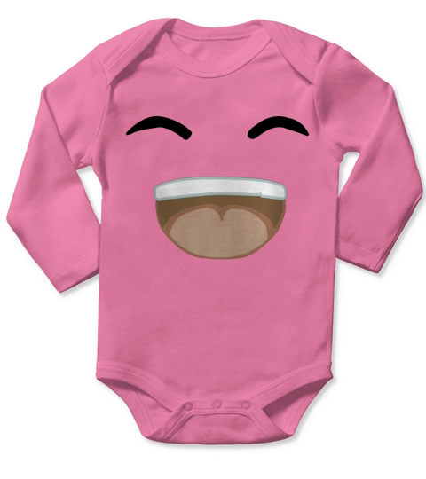 Jelly Face Kids Shirts Long Sleeve Baby One-Piece
