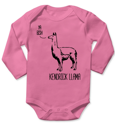 Kendrick Llama Ya Bish Long Sleeve Baby One-Piece