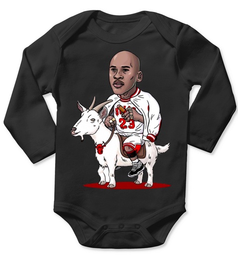 LEGENDARY Michael Jordan Long Sleeve Baby One-Piece
