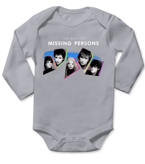 Missing Persons Long Sleeve Baby One-Piece