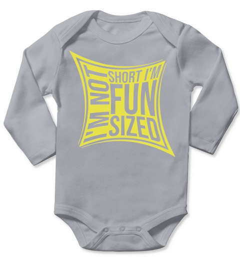 Not short fun sized Long Sleeve Baby One-Piece