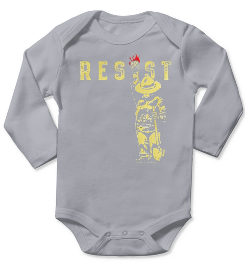 RESIST T-Shirt, National Parks and Forest Service T-Shirt Long Sleeve Baby One-Piece