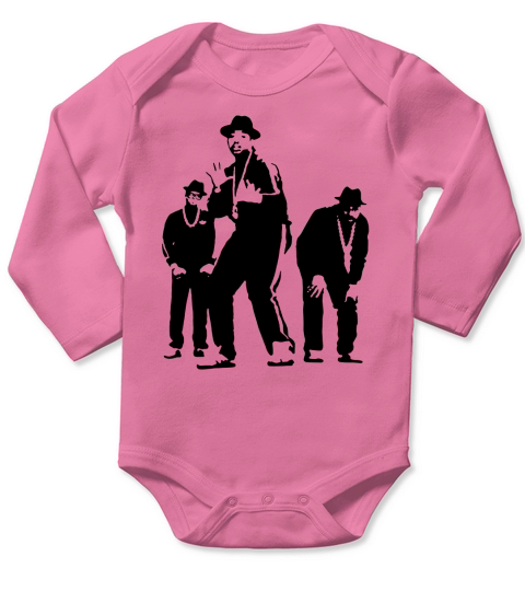 Run DMC Long Sleeve Baby One-Piece