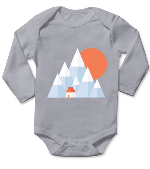 Snow Valley Long Sleeve Baby One-Piece