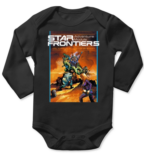 Star Frontiers Adventure Module Long Sleeve Baby One-Piece