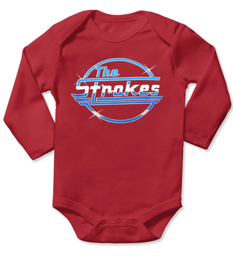 The Strokes Rock Band Long Sleeve Baby One-Piece