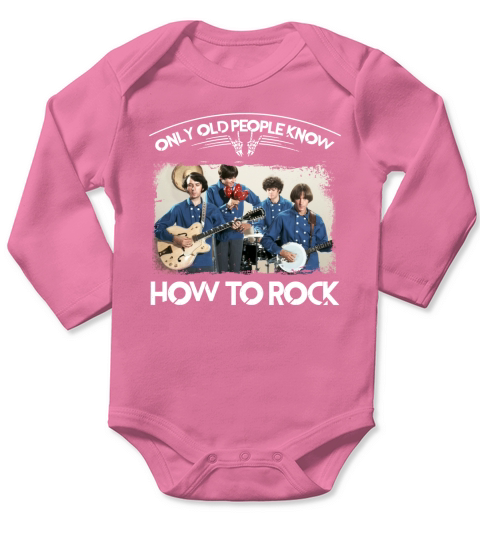 thi-howtorock-The Monkees Long Sleeve Baby One-Piece
