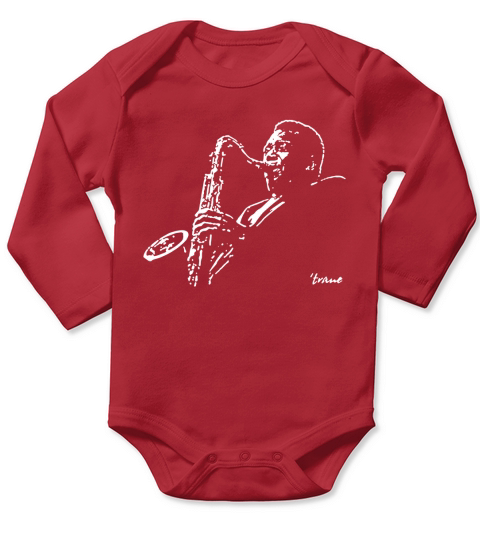 Trane John Coltrane Fan Long Sleeve Baby One-Piece
