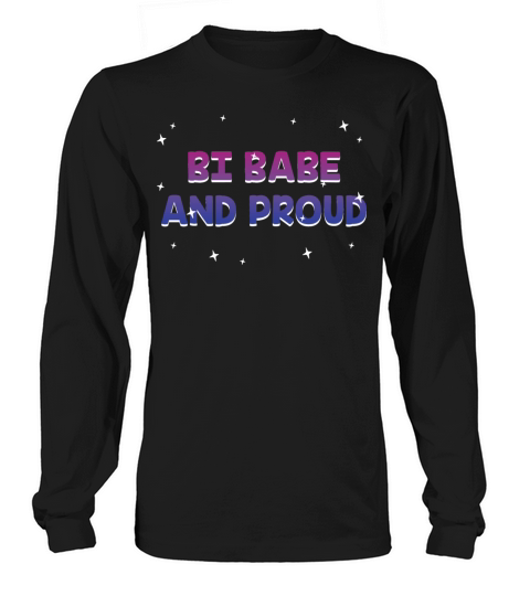 Bi Babe and Proud Bisexual Girlfriend Bi Pride Long sleeved Unisex