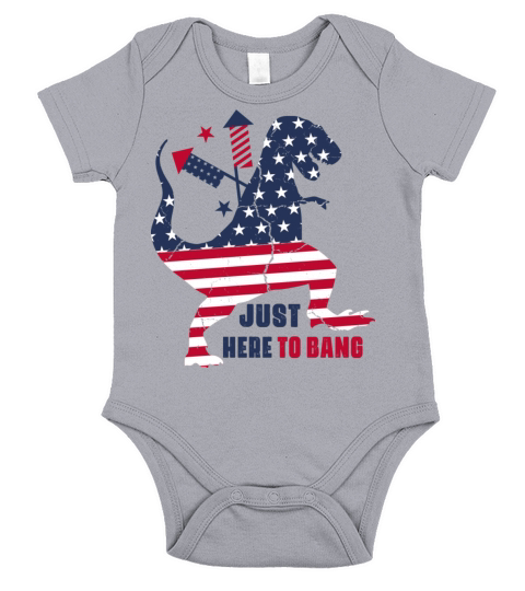 4th july independence day USA America Patriot Flag Short Sleeve Baby One-Piece