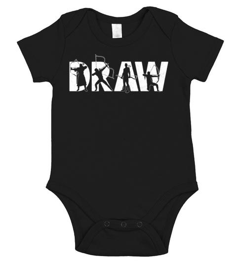 Archery Bow Archer Vintage Short Sleeve Baby One-Piece