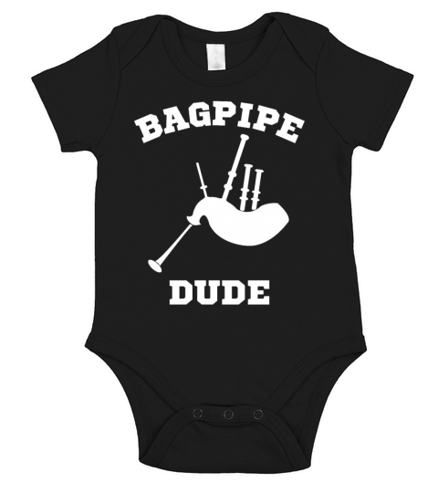 Bagpipe Bagpiper Gift Short Sleeve Baby One-Piece