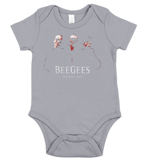 Bee Gees Band nur eine Nacht Tshirt Short Sleeve Baby One-Piece