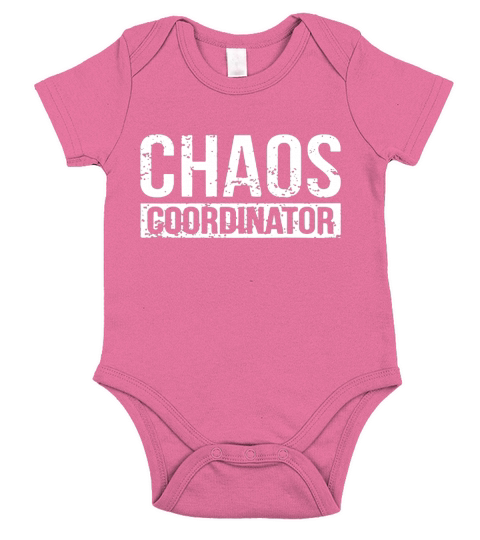 Chaos Coordinator Short Sleeve Baby One-Piece