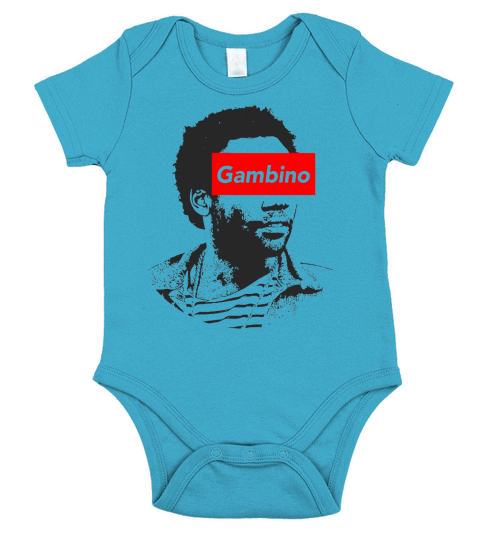 Childish Gambino art shirt Short Sleeve Baby One-Piece