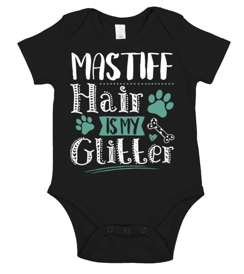 Cool Funny Mastiff Pet Dog Owner Lovers Sayings Short Sleeve Baby One-Piece