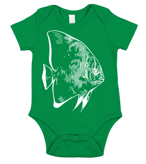 Elegant Vintage Batfish Short Sleeve Baby One-Piece