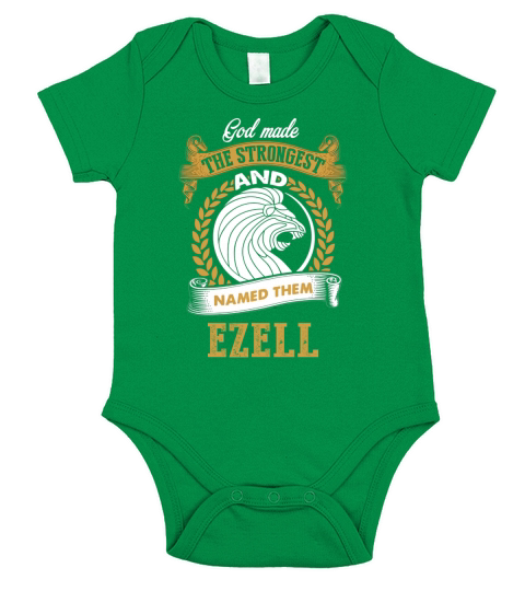 EZELL Name shirt, EZELL Funny Name, EZELL Family Name Gifts T Shirt Short Sleeve Baby One-Piece