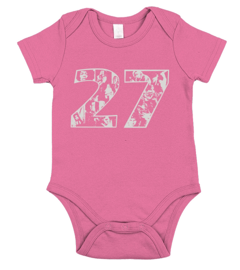 Forever 27 Club Short Sleeve Baby One-Piece