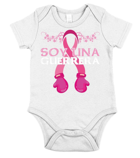 I Am Warrior Pink October Breast Cancer Awareness Short Sleeve Baby One-Piece