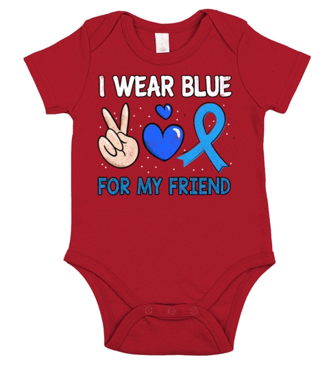 In November Blue For Friend Diabetes Awareness Short Sleeve Baby One-Piece