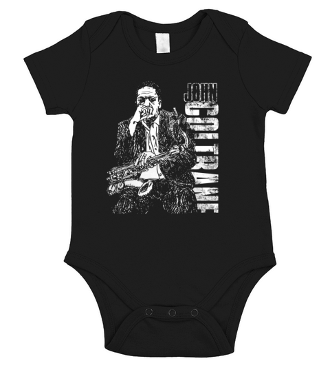 JOHN COLTRANE  tshirt Short Sleeve Baby One-Piece