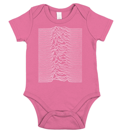 Joy Division - Unknown Pleasures - Women T Shirt Short Sleeve Baby One-Piece