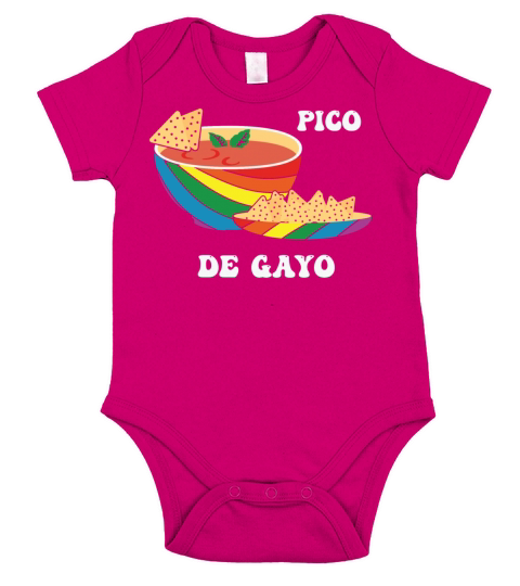 LBGT Flag Gay Pride Human Vintage Rainbow Short Sleeve Baby One-Piece