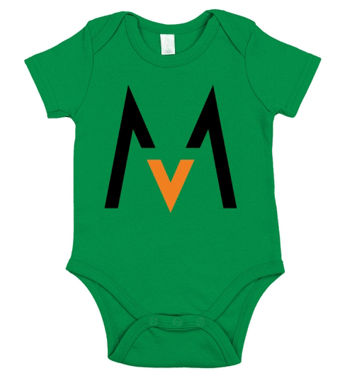 MAROON 5 LOGO Short Sleeve Baby One-Piece