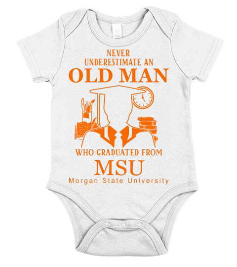 Morgan State University Short Sleeve Baby One-Piece