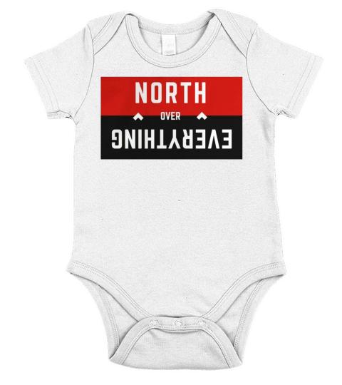 North Over Everything Short Sleeve Baby One-Piece