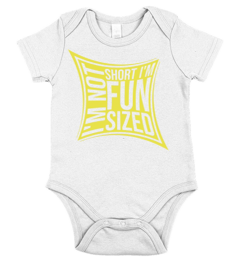 Not short fun sized Short Sleeve Baby One-Piece