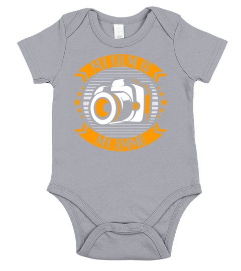 Photographer Camera Photography Short Sleeve Baby One-Piece