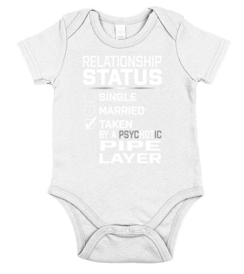 Pipe Layer Job Shirts Short Sleeve Baby One-Piece