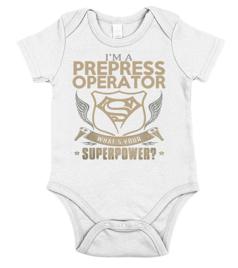PREPRESS OPERATOR Short Sleeve Baby One-Piece