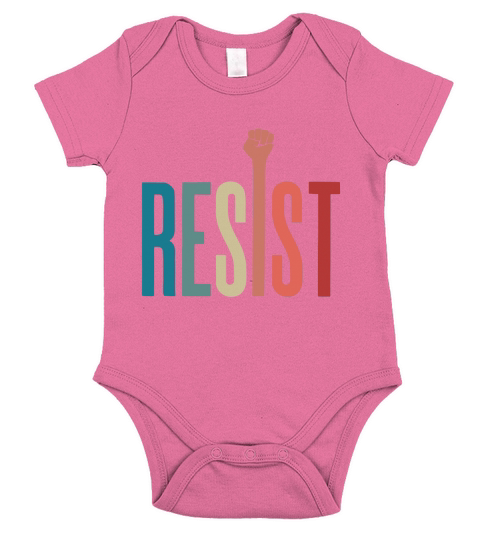 RESIST! Short Sleeve Baby One-Piece
