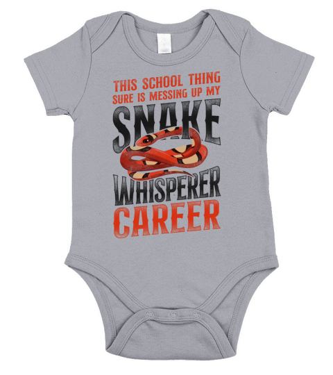 Snake Serpent Vintage This School Short Sleeve Baby One-Piece