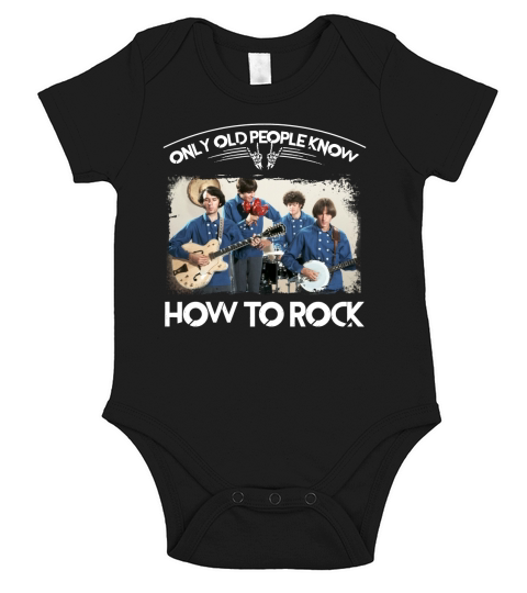 thi-howtorock-The Monkees Short Sleeve Baby One-Piece