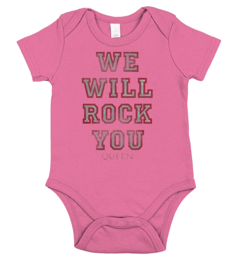 We Will Rock You Queen shirt Short Sleeve Baby One-Piece
