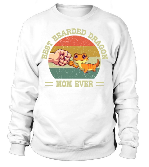 Best Bearded Dragon Mom Ever Lizard Sweatshirt Unisex